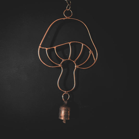 Large Mushroom Bell Chime