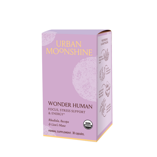 Urban Moonshine Wonder Human Herbal Capsules 30ct