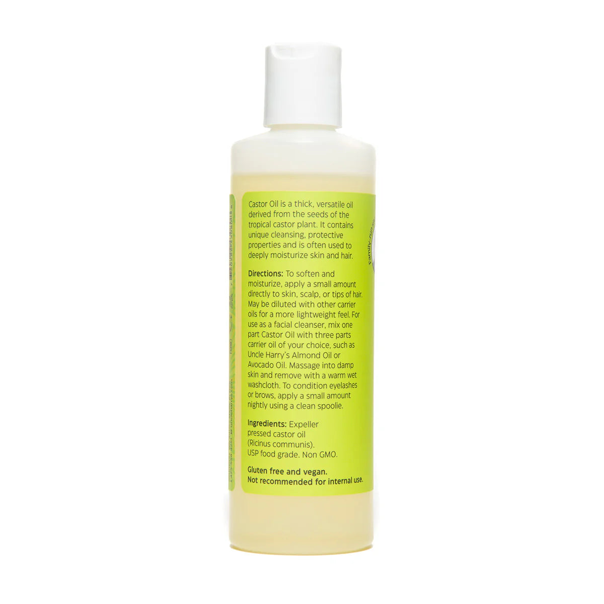 Uncle Harry's Castor Oil - 8oz