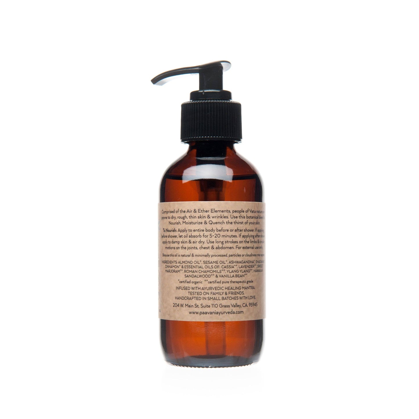 Vata Body Oil