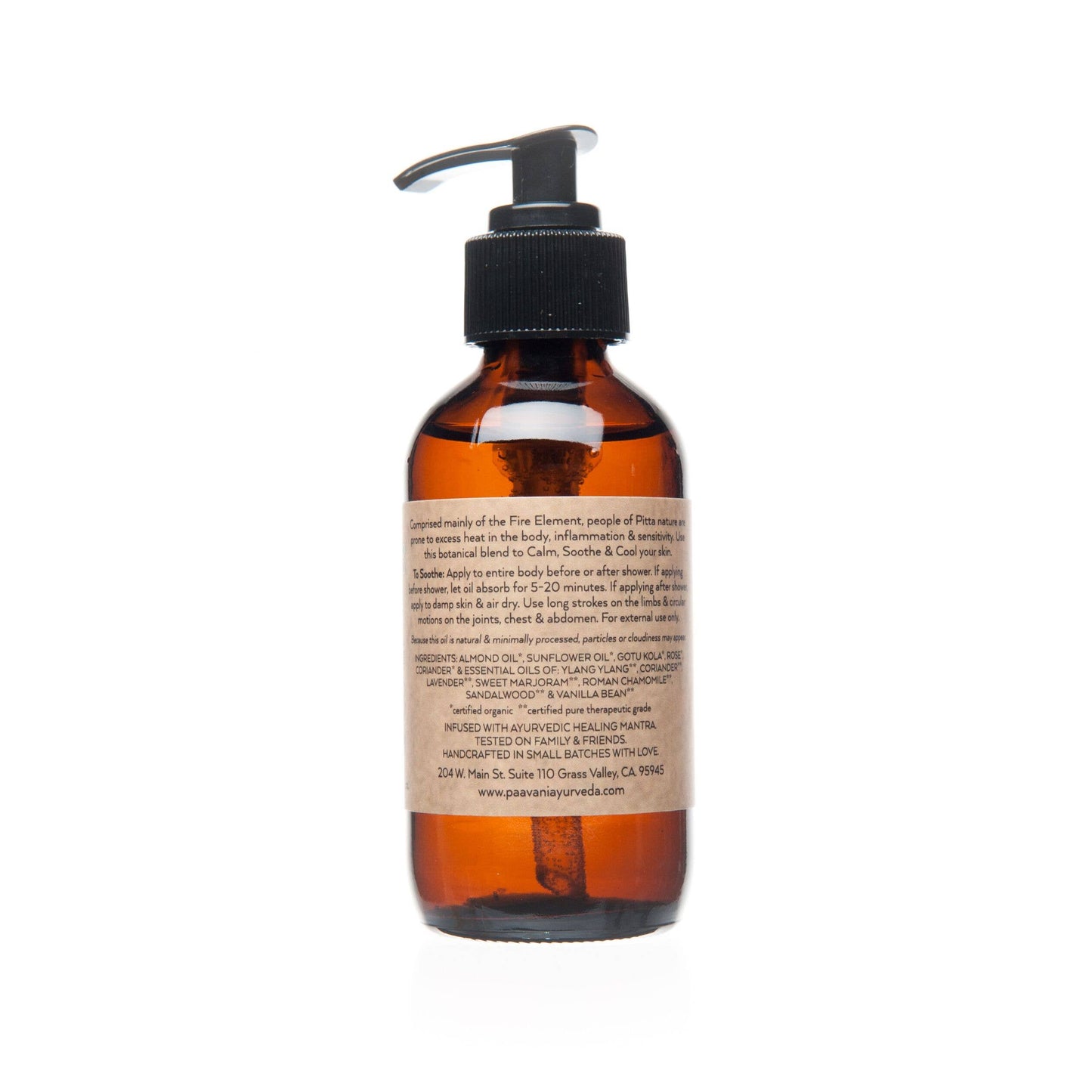 Pitta Body Oil