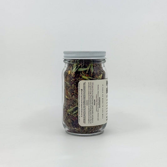 Hydrating Hibiscus Loose Leaf Herbal Tea | Glass Jar