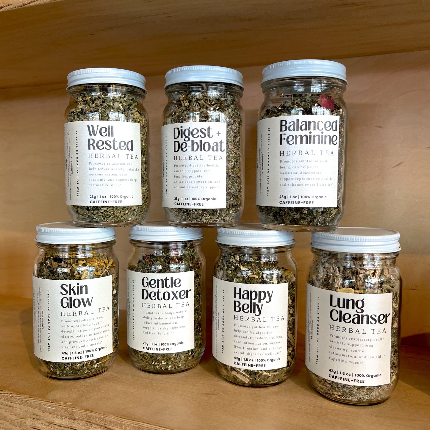 Happy Belly - Herbal Organic Loose Leaf Tea
