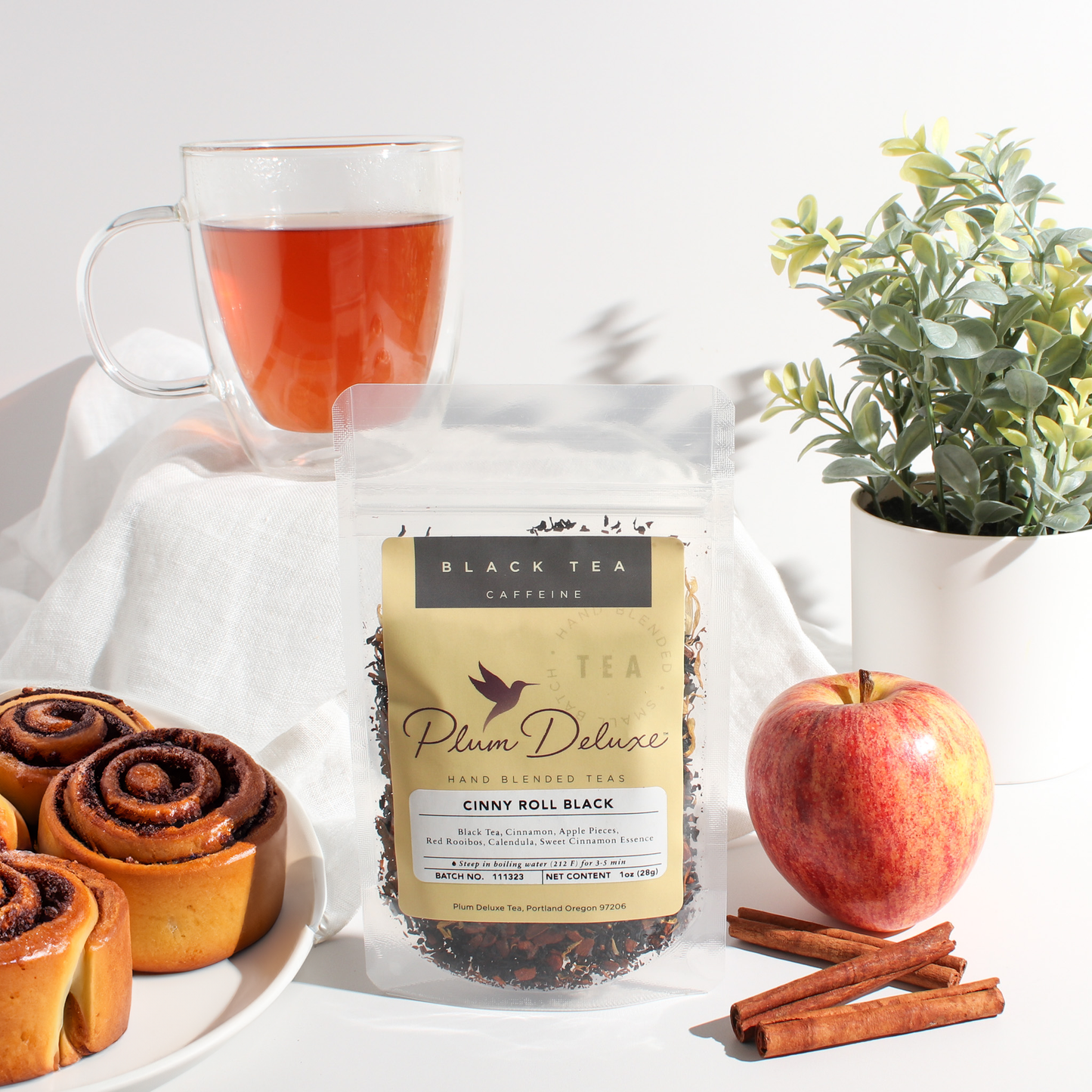 Cinny Roll Black Tea (Caramel/Apple/Cinnamon)