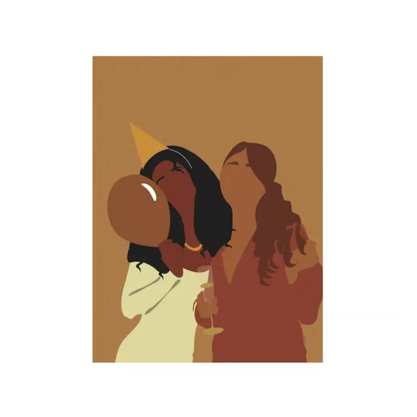 Happy Birthday Sis - Birthday Greeting Card