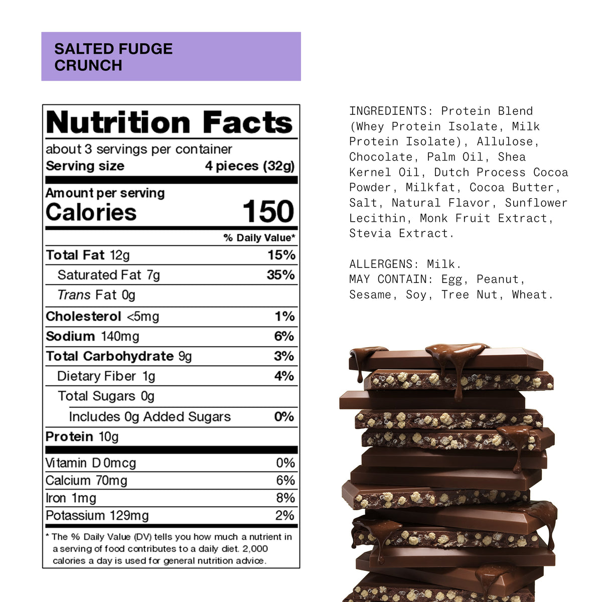 Salted Fudge Minis