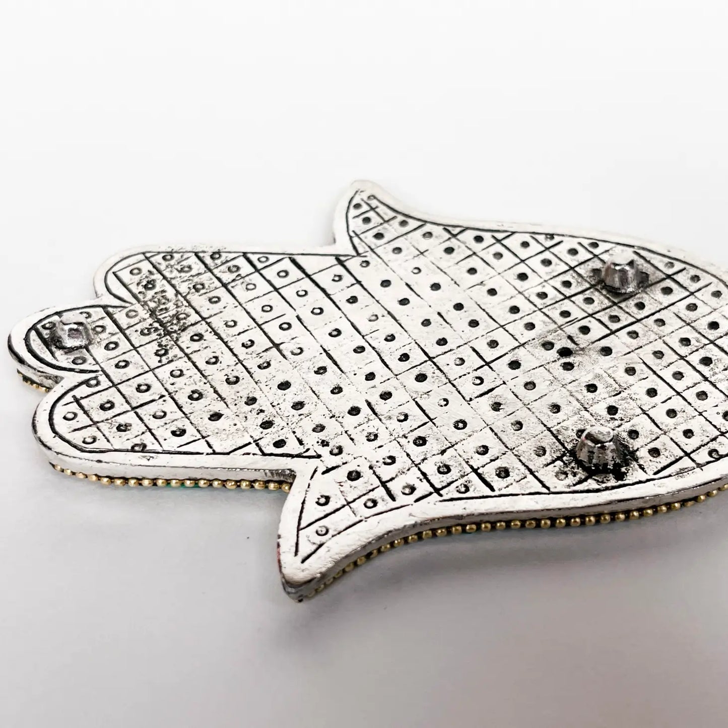 Hamsa Hand Green - Incense Holder