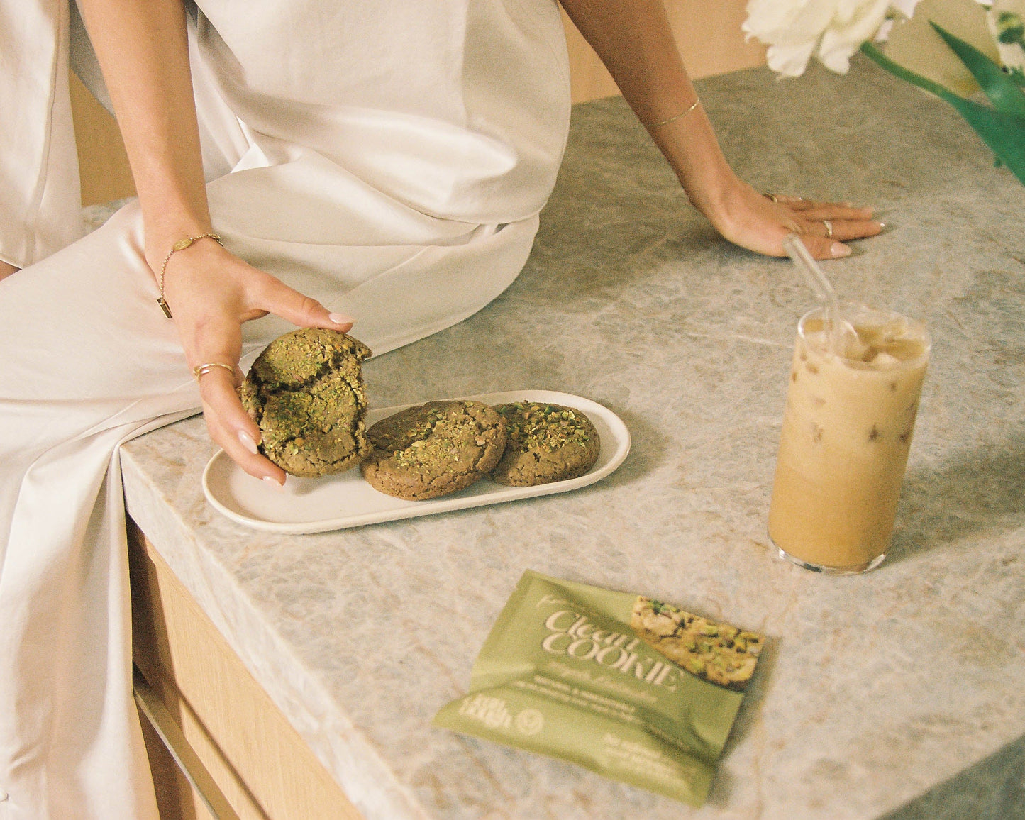 Pistachio Maple Clean Cookie