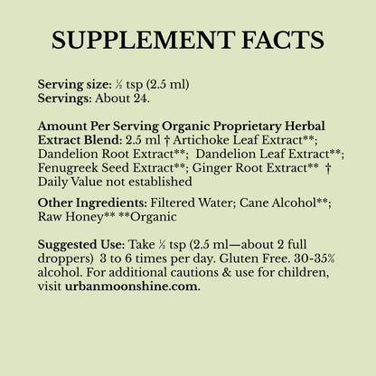 Urban Moonshine Healthy Liver Bitters