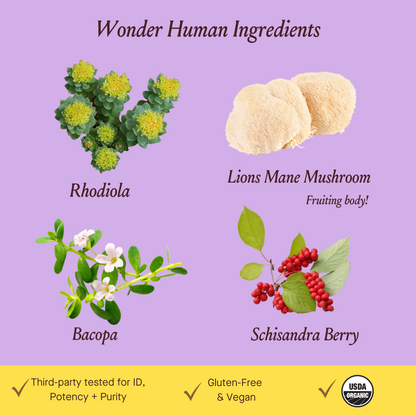 Urban Moonshine Wonder Human Herbal Capsules 30ct