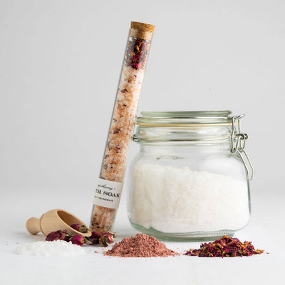 Rose Sandalwood Bath Soak Tube