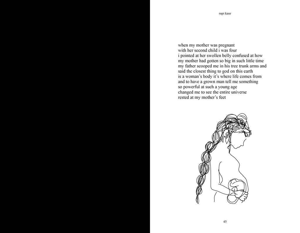Milk and Honey by Rupi  Kaur: Hardcover; 226 pages / English