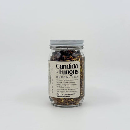 Candida & Fungus Loose Leaf Herbal Tea | Glass Jar