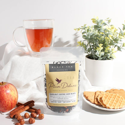 Hazelnut Coffee Cake Black Tea - Loose Leaf Dessert Tea: 1 oz