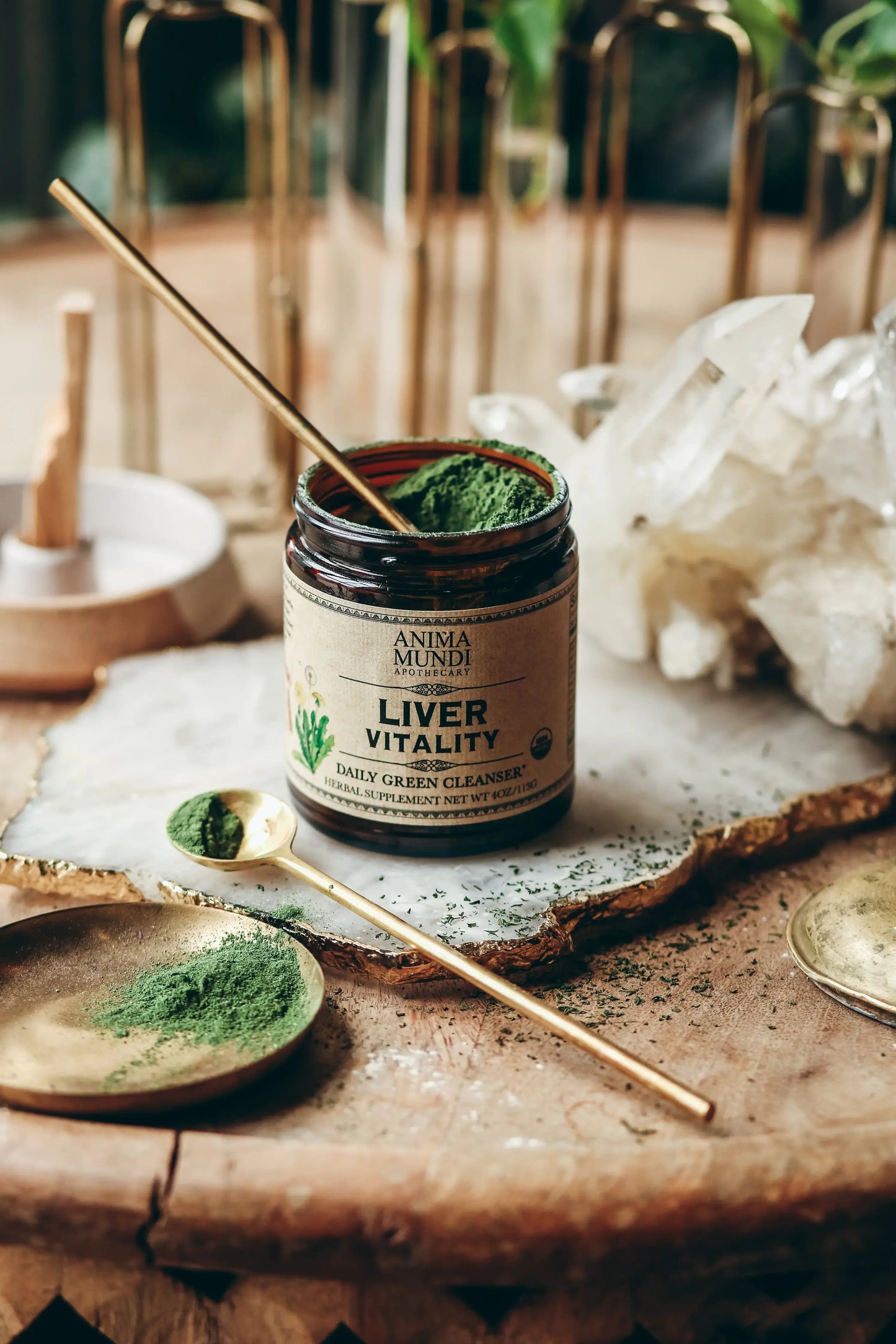 LIVER VITALITY Greens | Daily Cleansing Powder*: 4 oz