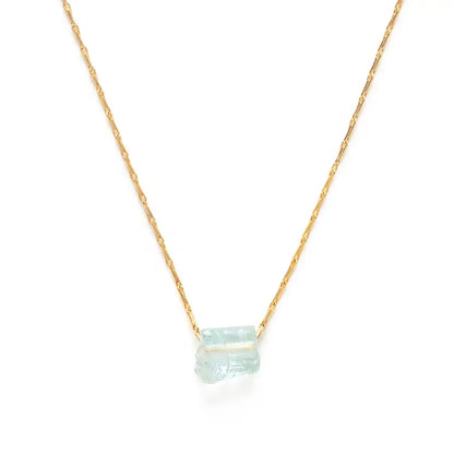 Aquamarine Healing Stones Necklace