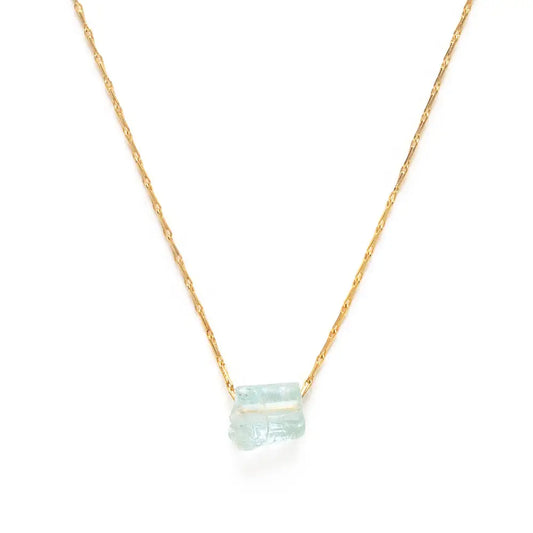 Aquamarine Healing Stones Necklace