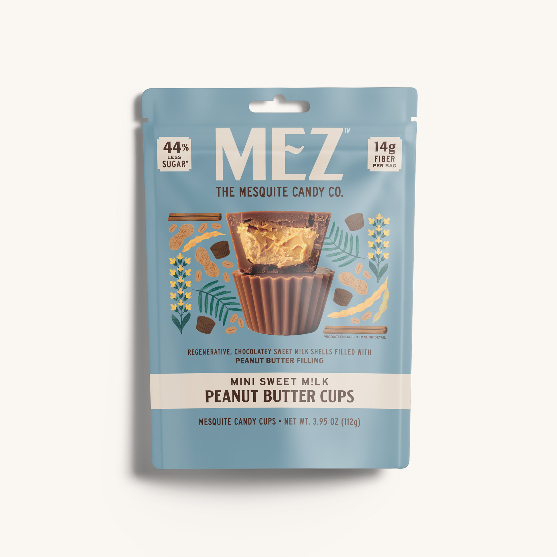 Mez Peanut Butter Cups bag front