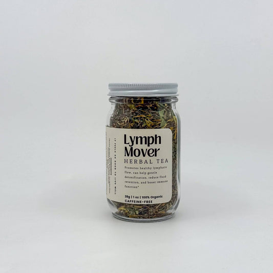 Lymph Mover Loose Leaf Herbal Tea | Glass Jar
