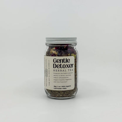 Gentle Detoxer Loose Leaf Herbal Tea | Glass Jar