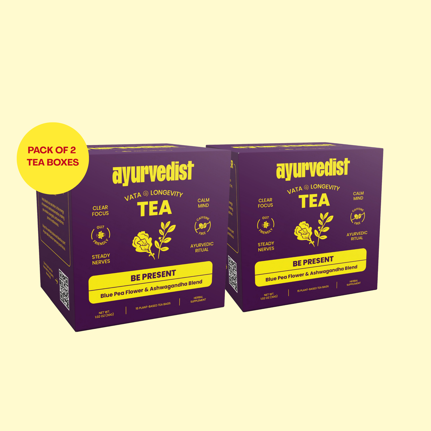 Be Present Vata Longevity Tea