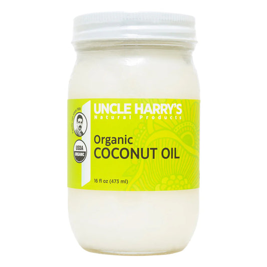 Uncle Harry's Organic Coconut Oil  - 16oz