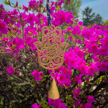 Mini Hamsa Wind Chime