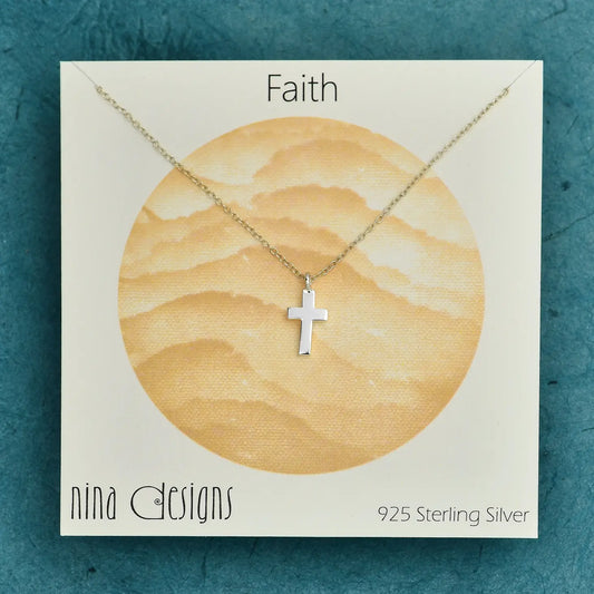 Sterling Silver Cross Necklace