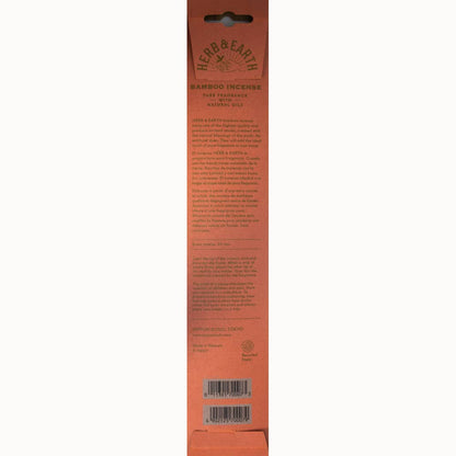 Herb & Earth Incense 20 Sticks - Frankincense (Pack of 12)