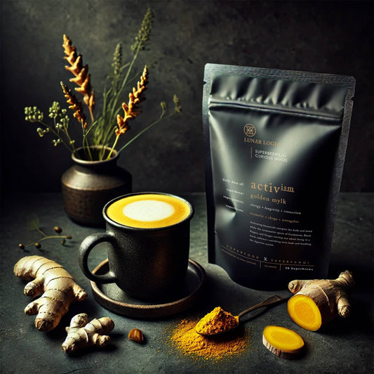ACTIVISM Golden Mylk Superbrew - Powdered Health Drink: 30 Serving Pouch