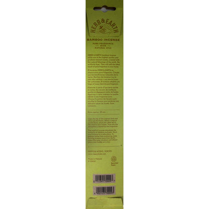 Herb & Earth Incense 20 Sticks - Lemongrass