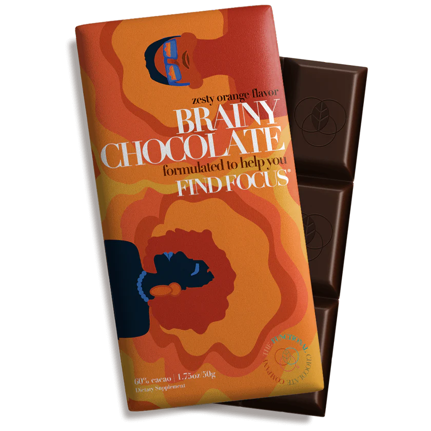 Brainy Chocolate - Focus Formula - Zesty Orange