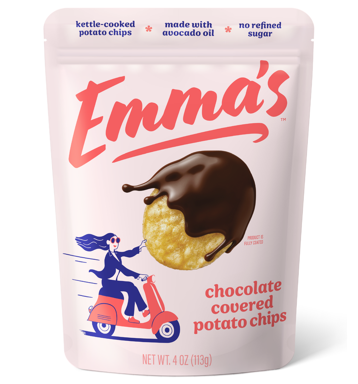 Emma's Snacks Chocolate-Covered Potato Chips