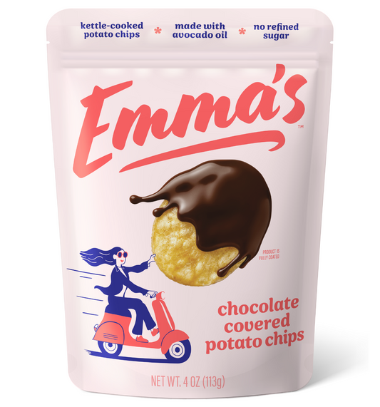 Emma's Snacks Chocolate-Covered Potato Chips
