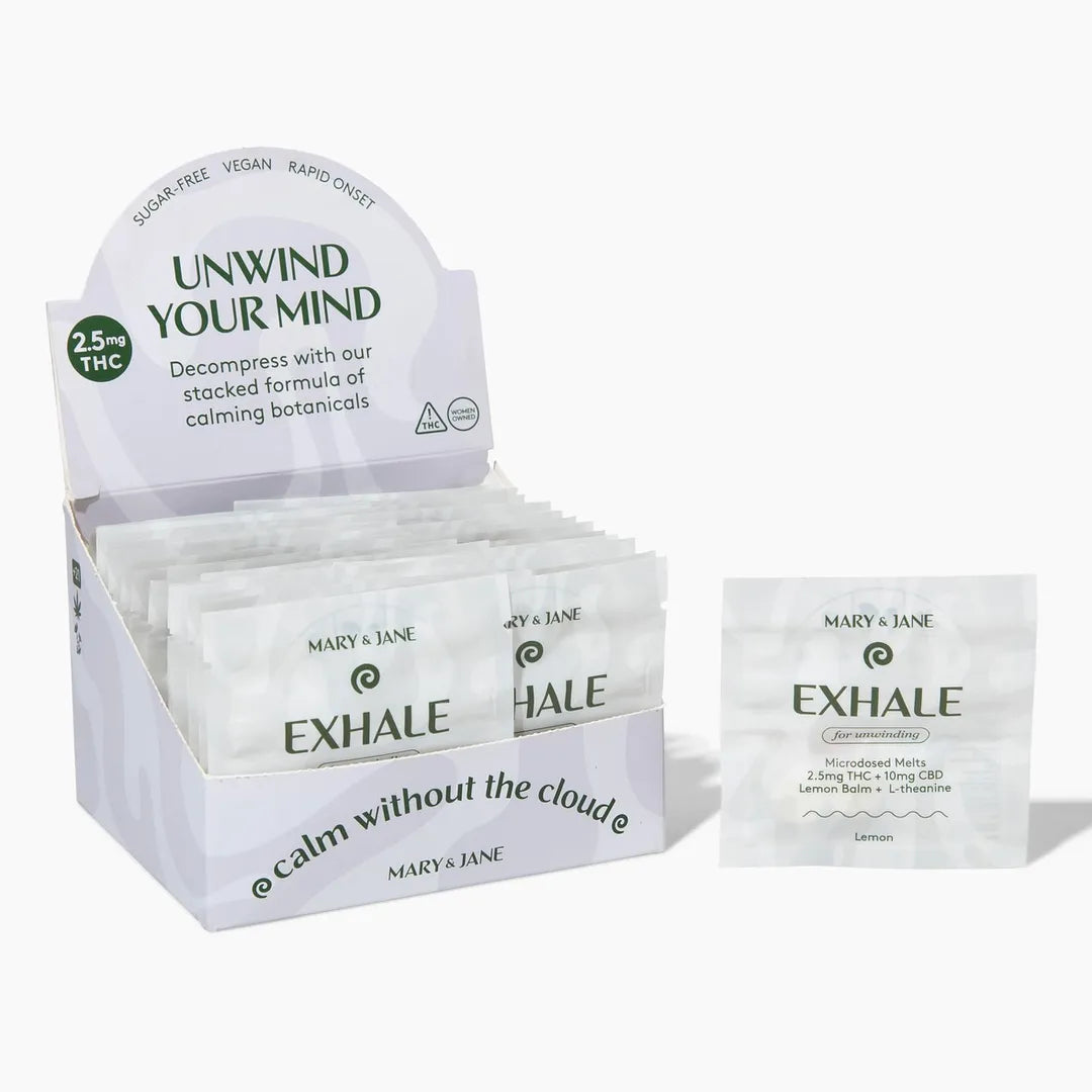 Exhale Sampler Pack - Calming Microdose Melts