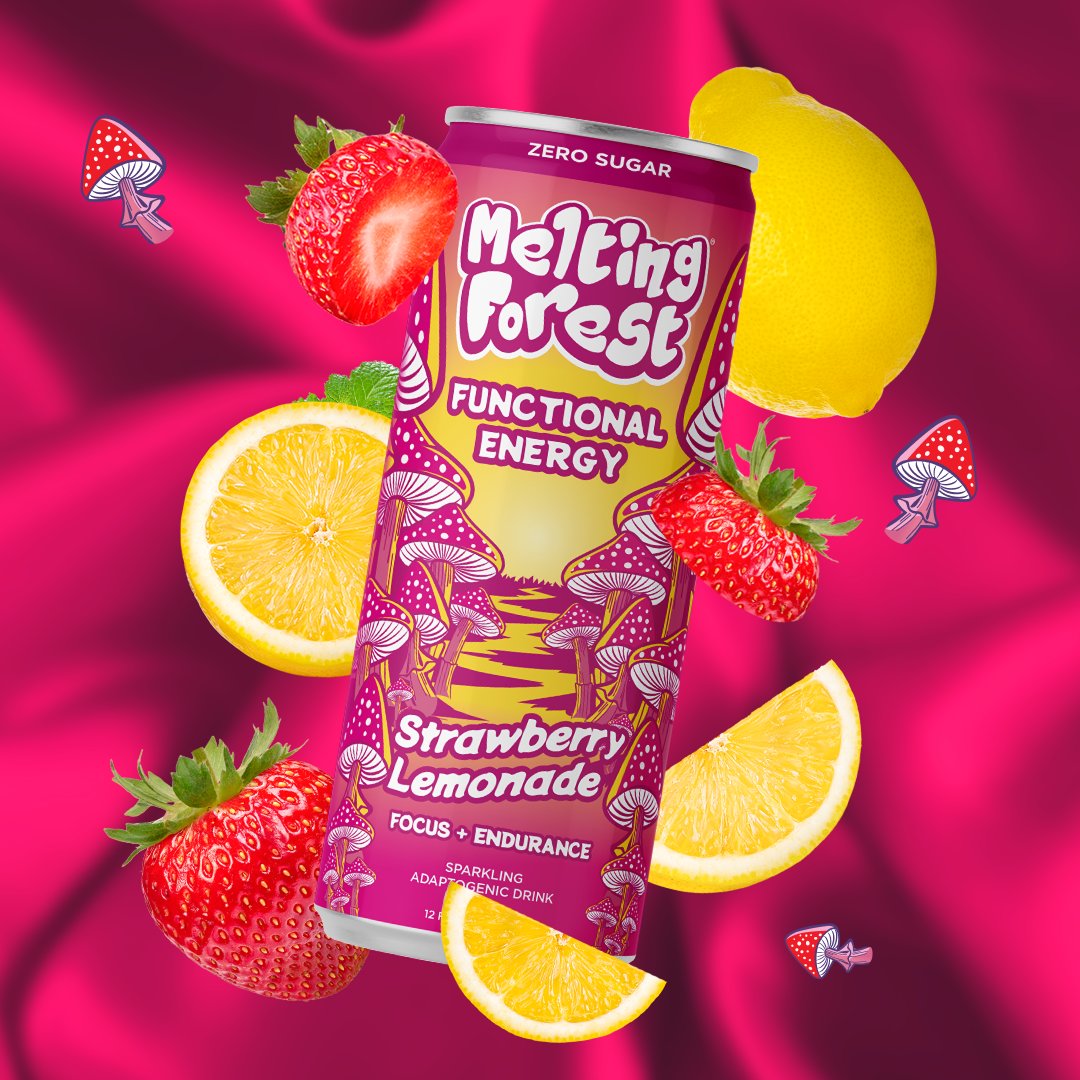 Energy Sparkling Water – Strawberry Lemonade