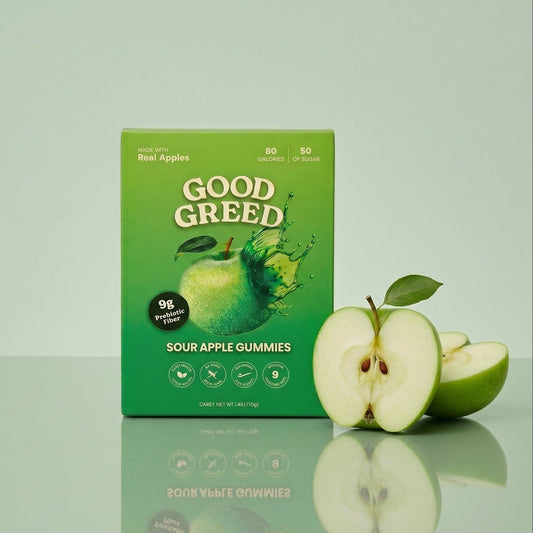 Good Greed Sour Apple Gummy Candy 6 Pack