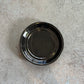 7in Glazed Saucer - Black