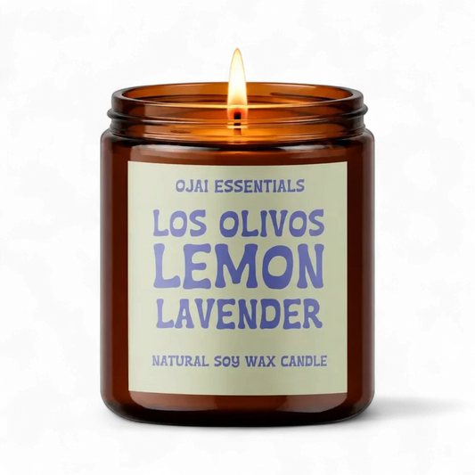 Los Olivos Lemon Lavender Candle