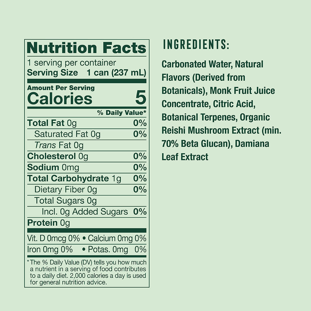 Little Saints Mojito nutrition facts