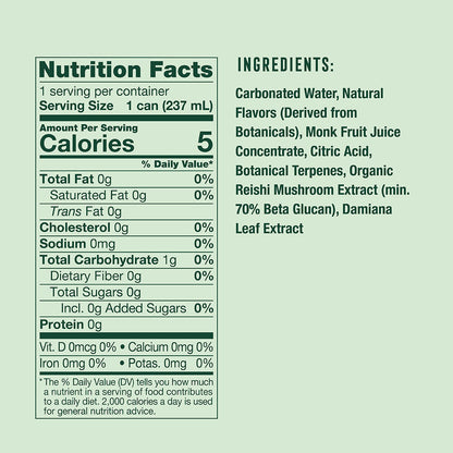 Little Saints Mojito nutrition facts