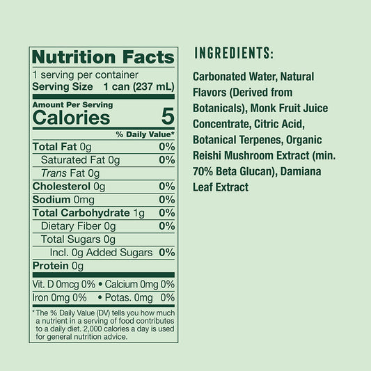 Little Saints Mojito nutrition facts