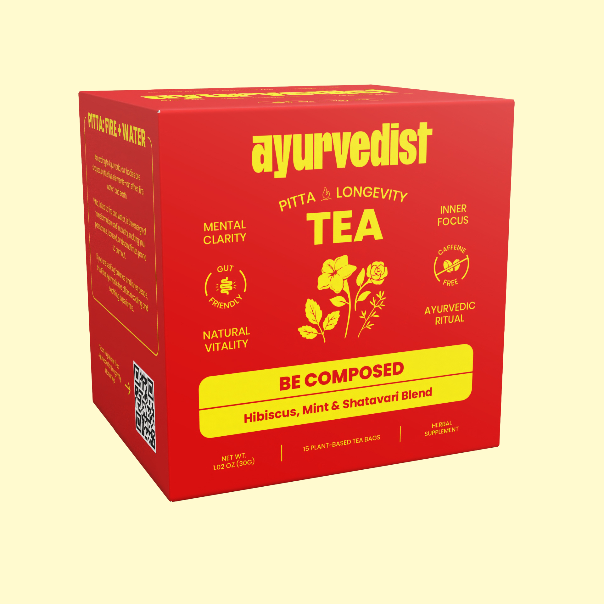 Be Composed Pitta Longevity Tea