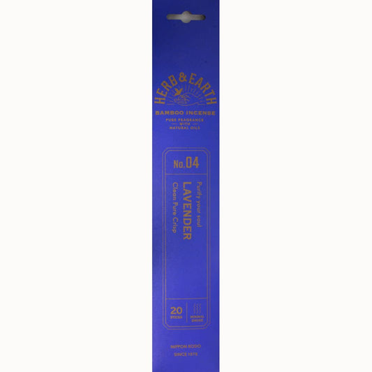 Herb & Earth Incense 20 Sticks - Lavender