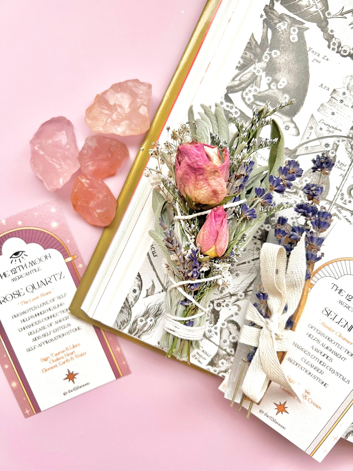 LOVE RITUAL KIT - Self-Love & Gifting - Smoke Cleansing: Re-Usable Glass Jar