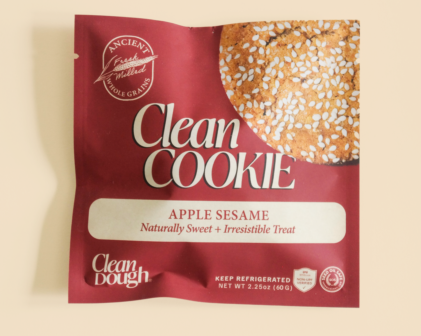 Apple Cinnamon Clean Cookie