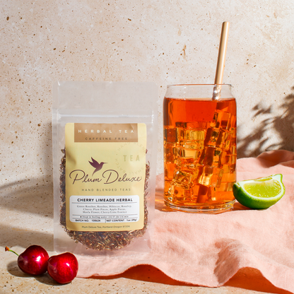 Cherry Limeade Herbal Loose Leaf Tea: 1 oz