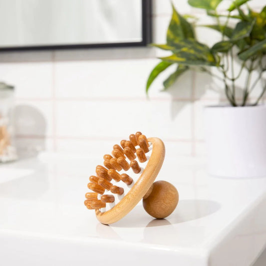 Bamboo Stimulating Scalp Massager