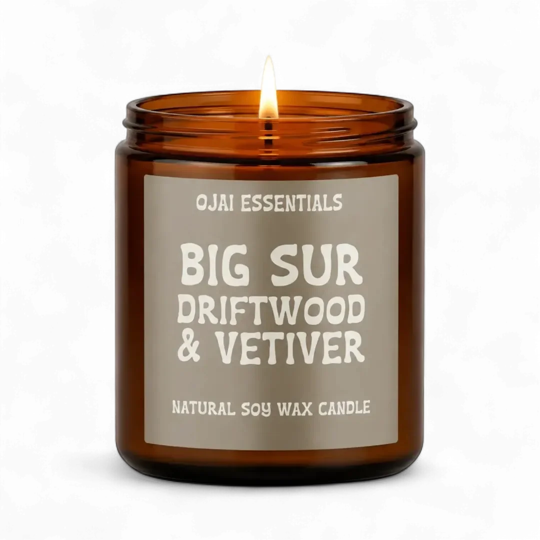 Big Sur Driftwood & Vetiver Candle