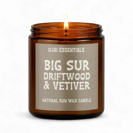 Big Sur Driftwood & Vetiver Candle